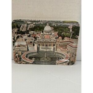 Vintage Trinket Tray View Of Italy